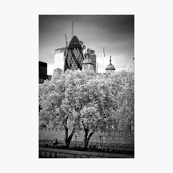 Item preview, City of London Cityscape Skyline England UK designed and sold by AndyEvansPhotos.