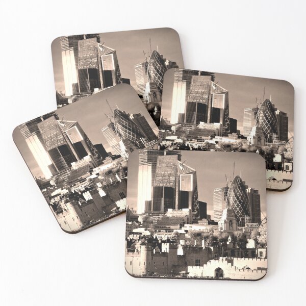 Item preview, City of London Cityscape Skyline England UK designed and sold by AndyEvansPhotos.