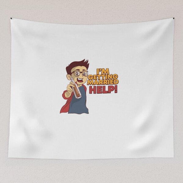 Item preview, im getting married help! bacherlette T-Shirt Stickers 09630 designed and sold by HustleChicken.