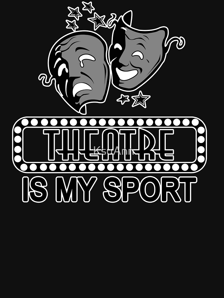 Discover Theatre Is My Sport.  Kid Pullover Hoodie