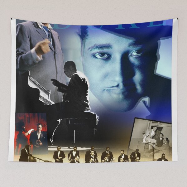 Item preview, Duke, Jazz Musician Collage Portrait designed and sold by STYLE + EXPRESSION.