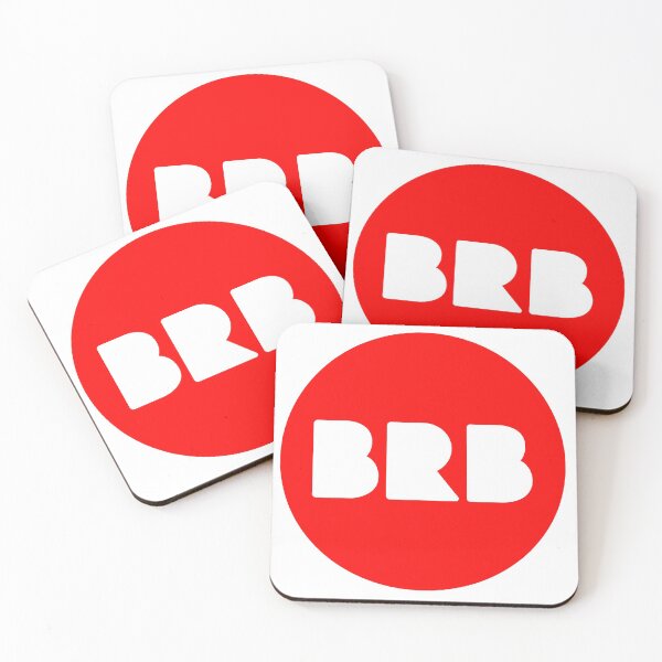 Item preview, BRB be right back sticker designed and sold by samuelobrown.