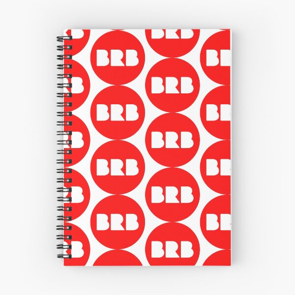 Item preview, BRB be right back sticker designed and sold by samuelobrown.