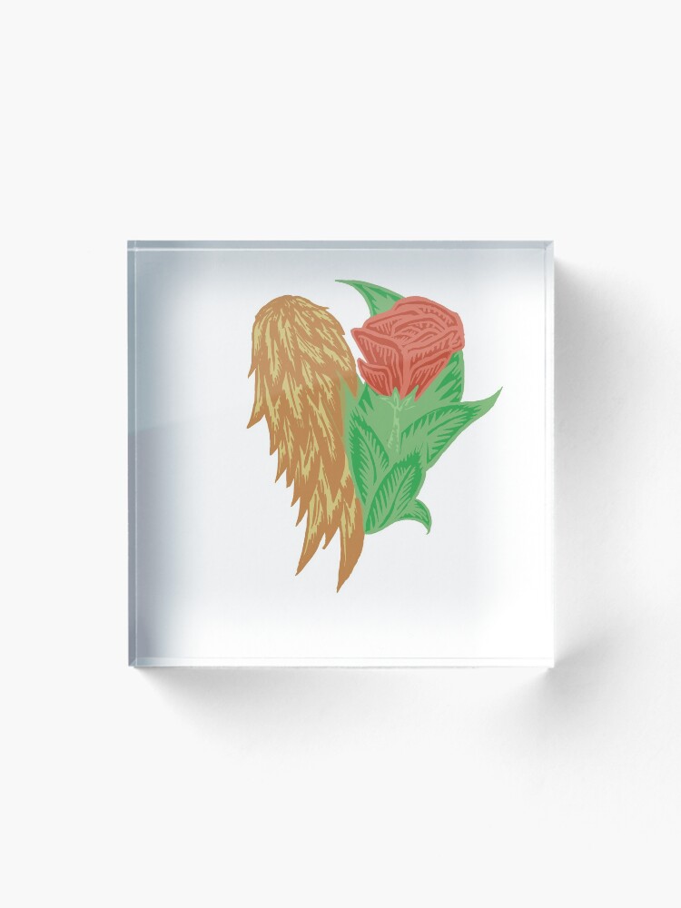 Thumbnail 1 of 5, Acrylic Block, Spring Heart designed and sold by Nealoc.