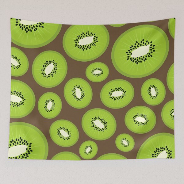 Item preview, Kiwi Fruit Pattern (Brown) designed and sold by Design Minds Boutique.