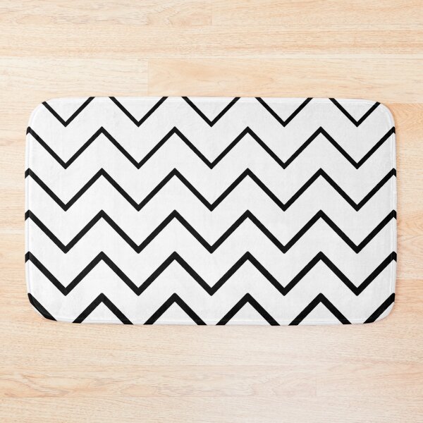 Item preview, Zigzag Chevron Pattern (black/white) designed and sold by Design Minds Boutique.