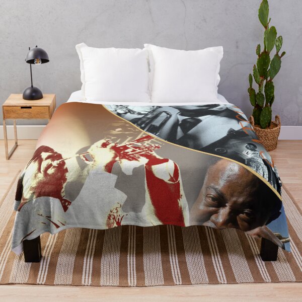 Item preview, Louis, Jazz Musician Collage Portrait designed and sold by STYLE + EXPRESSION.
