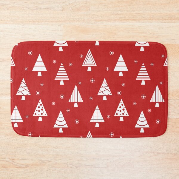 Item preview, Holiday Christmas Tree Pattern (Red) designed and sold by Design Minds Boutique.