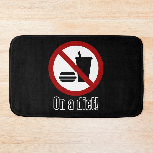Item preview, On a diet funny sign designed and sold by Kam-designs.