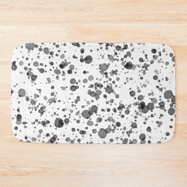 Item preview, Watercolor Polka Dots (black/white) designed and sold by Design Minds Boutique.