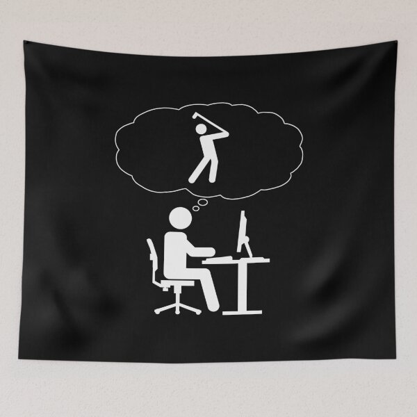 Item preview, Office Dreamer - Golfing designed and sold by CCCDesign.