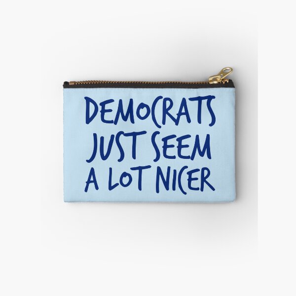 Item preview, Democrats are Nicer Funny Political designed and sold by Epic Love Designs.