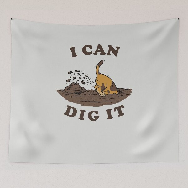 Item preview, I Can Dig It designed and sold by Yipptee Shirts.