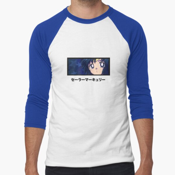Retro Sailor Mercury Baseball ¾ Sleeve T-Shirt