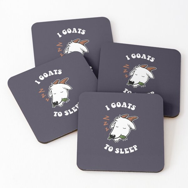 Item preview, I Goats To Sleep designed and sold by Yipptee Shirts.