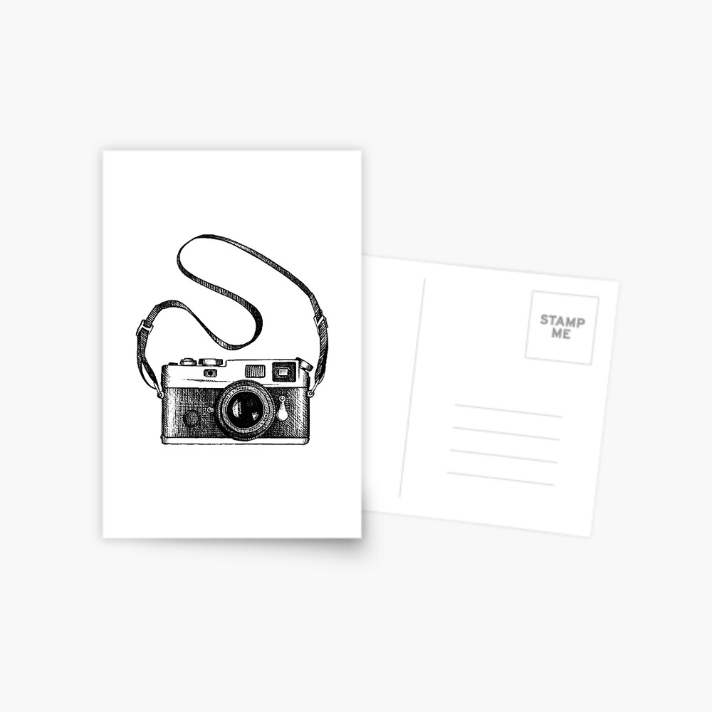 Premium Vector | Cute camera background design