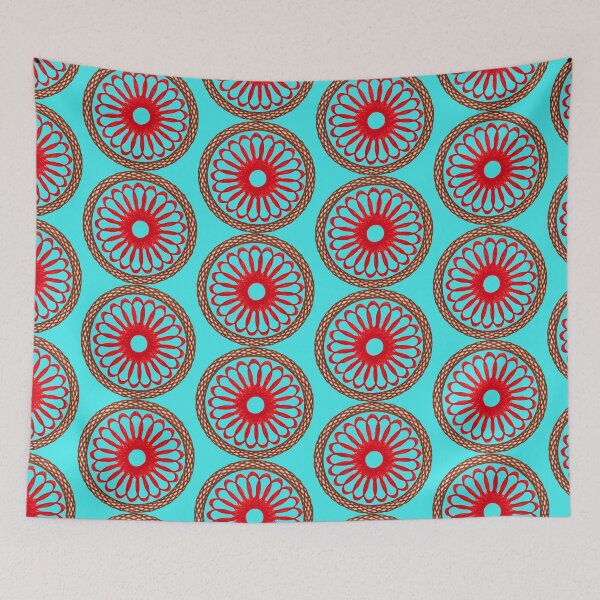 Item preview, Spirograph Concentric Pattern--Brown and Red designed and sold by TravellingAlle.