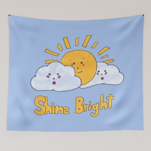 Item preview, Shine bright sun and clouds designed and sold by Kitten2525.