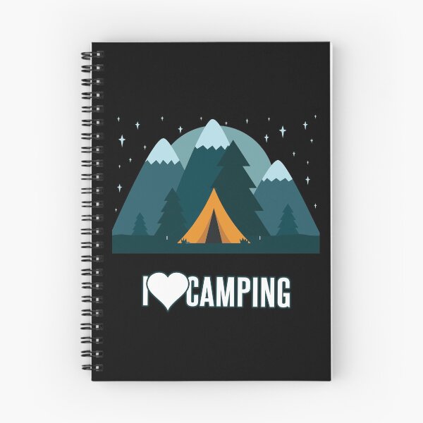 Item preview, I love camping, camping lovers design designed and sold by Kam-designs.