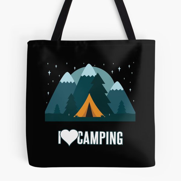 Item preview, I love camping, camping lovers design designed and sold by Kam-designs.