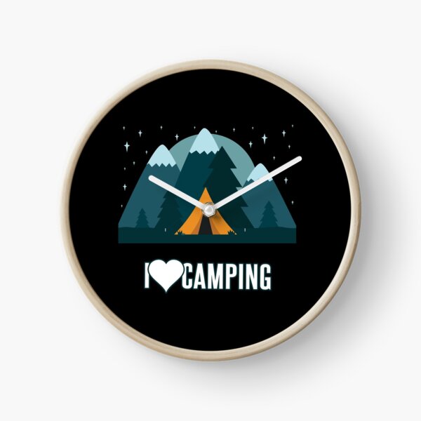 Item preview, I love camping, camping lovers design designed and sold by Kam-designs.