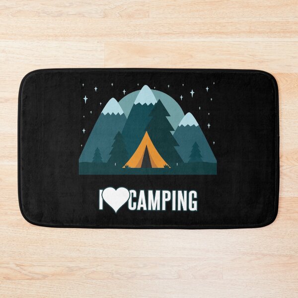 Item preview, I love camping, camping lovers design designed and sold by Kam-designs.