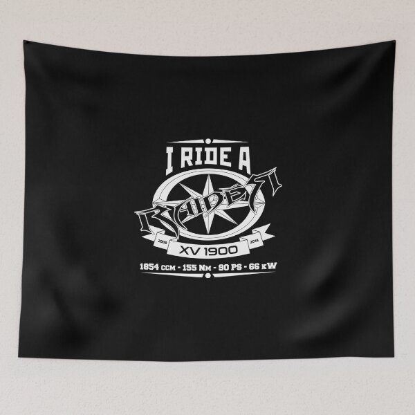 Item preview, I Ride A Raider XV 1900, XV1900 designed and sold by KlaraBubble.