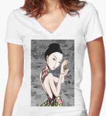 Precious. Women's Fitted V-Neck T-Shirt