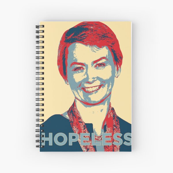 Labour Leadership Hopeless Yvette Spiral Notebook