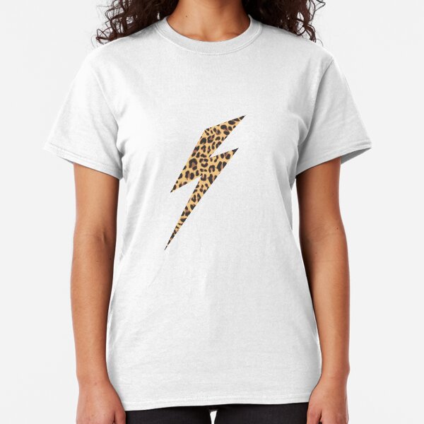 Wild Thing Leopard Lightning Bolt Classic T-Shirt