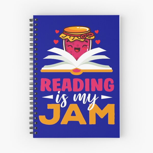 Item preview, Reading is my Jam Love to Read Books  designed and sold by Backb0ne.