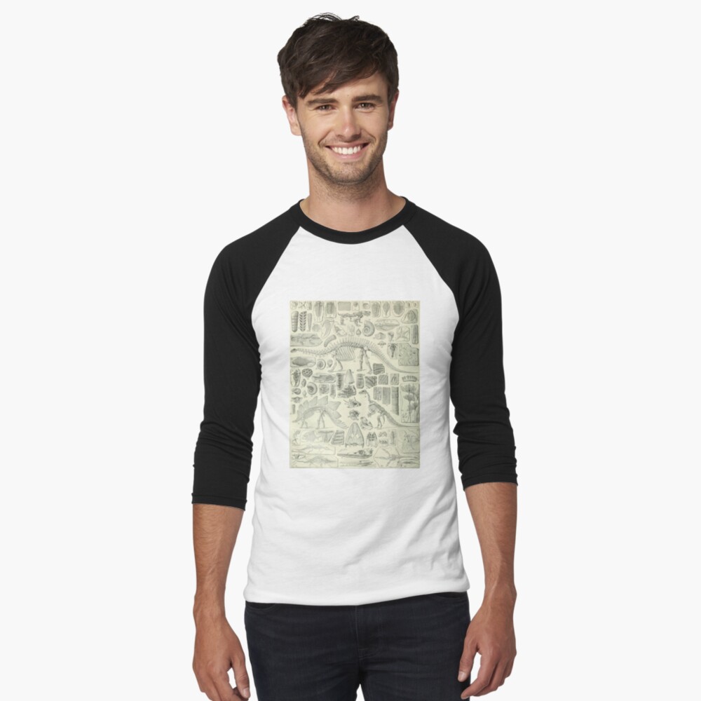 Item preview, Baseball ¾ Sleeve T-Shirt designed and sold by bluespecsstudio.