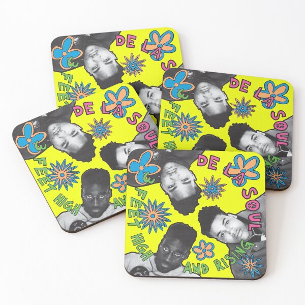 De La Soul - 3 Feet High and Rising Coasters (Set of 4)