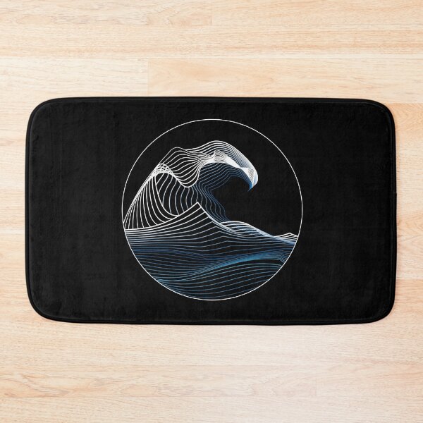 Item preview, Dramabite The Minimal Wave off Kanagawa designed and sold by dramabite.