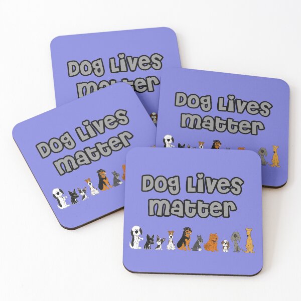 Item preview, Cool Dog Lives Matter Cartoon designed and sold by Nature's Fancy.