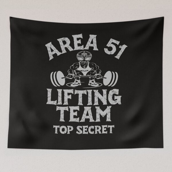 Item preview, Area 51 Lifting team designed and sold by WorldOfTeesUSA.