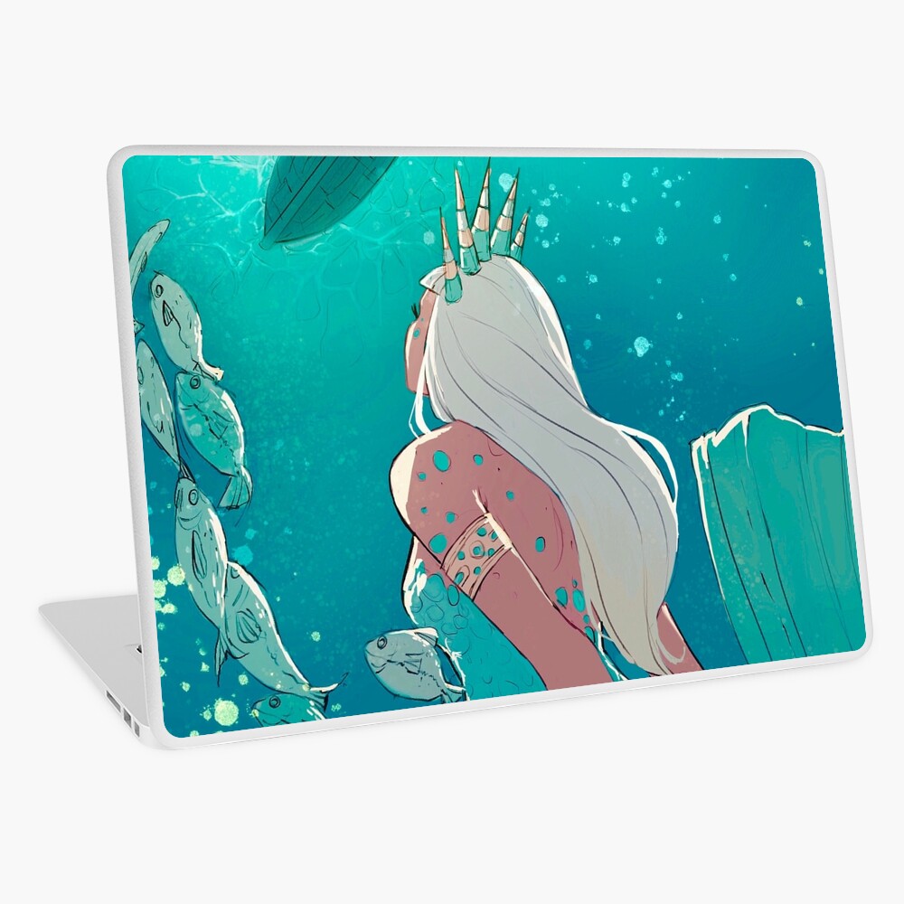 mermaid Laptop Skin