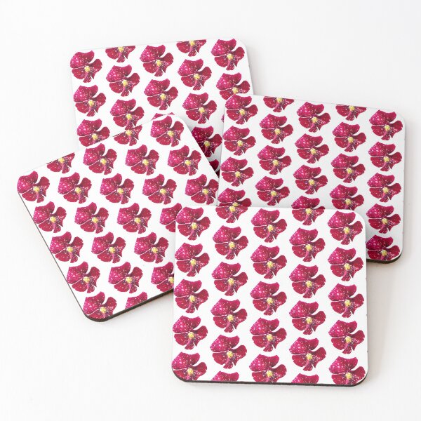 Item preview, Gift idea photo drops on red blossom designed and sold by Katja LebenFreude.