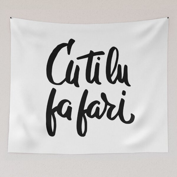 Item preview, Cu ti lu fa fari - #siculigrafia designed and sold by premedito.