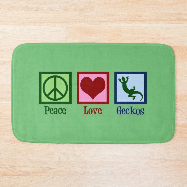 Item preview, Peace Love Geckos designed and sold by Epic Love Designs.