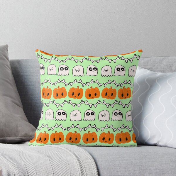 Item preview, Pumpkins, Bones and Ghosts designed and sold by Lilian Harvey.