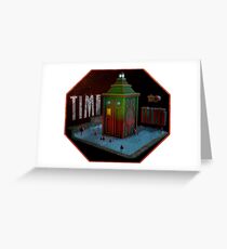Time Machine Greeting Card