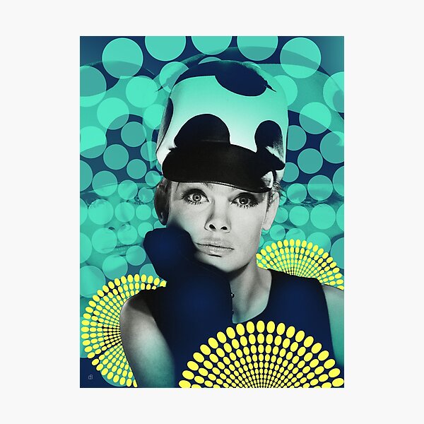 Item preview, Supermodel Jean Shrimpton 2 - Supermodels of the Sixties Series designed and sold by STYLE + EXPRESSION.