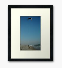 The Kiteboarder Framed Print