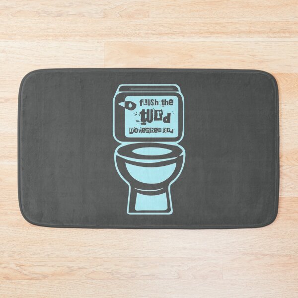Item preview, Flush the Turd November 3rd - Ice Blue designed and sold by Thelittlelord.