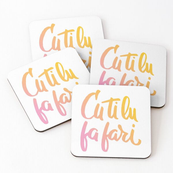 Item preview, Cu ti lu fa fari - COLOR - #siculigrafia designed and sold by premedito.
