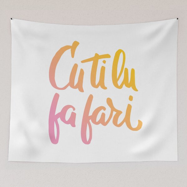 Item preview, Cu ti lu fa fari - COLOR - #siculigrafia designed and sold by premedito.