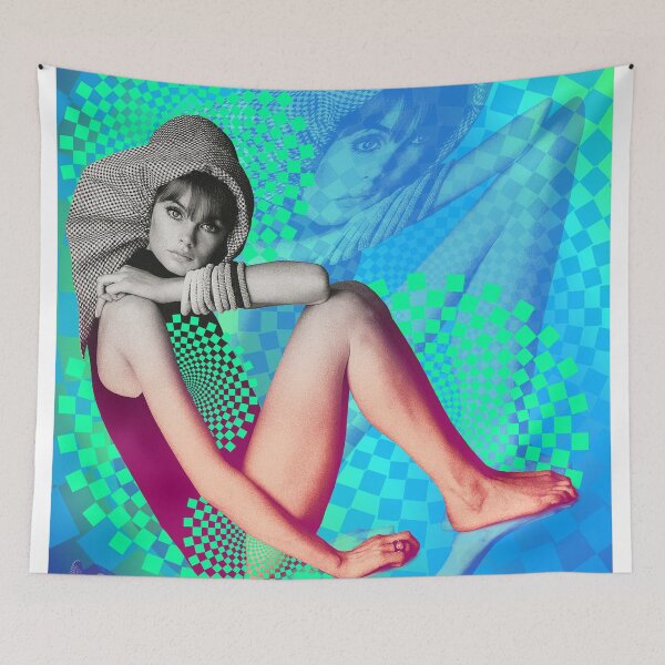 Item preview, Supermodel Jean Shrimpton 1 - Supermodels of the Sixties Series designed and sold by STYLE + EXPRESSION.