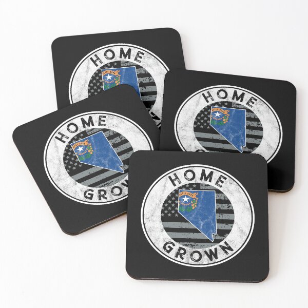 Item preview, Nevada Native Home Grown Quote State American Flag Pride NV Premium design designed and sold by CreatedByHeidi.