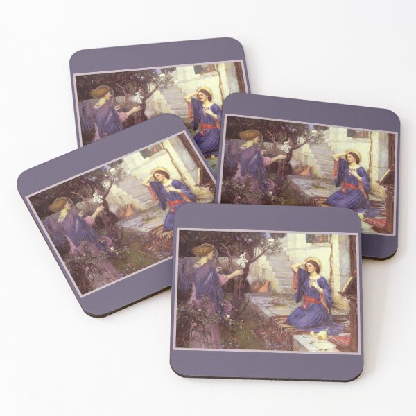 Item preview, The Annunciation (1914) By J W Waterhouse designed and sold by knightsydesign.